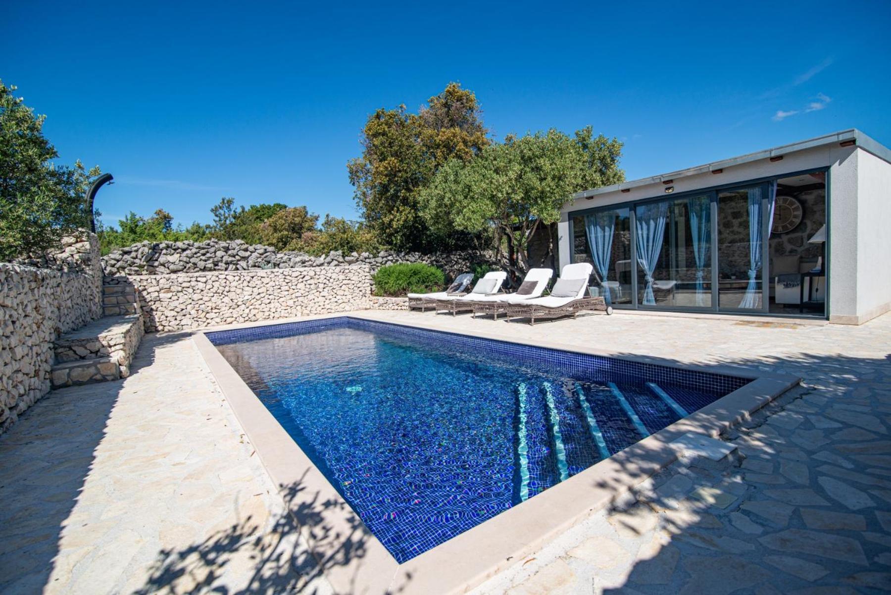 Private Cottage In Olive Grove With Heated Pool Vinišće Exterior foto
